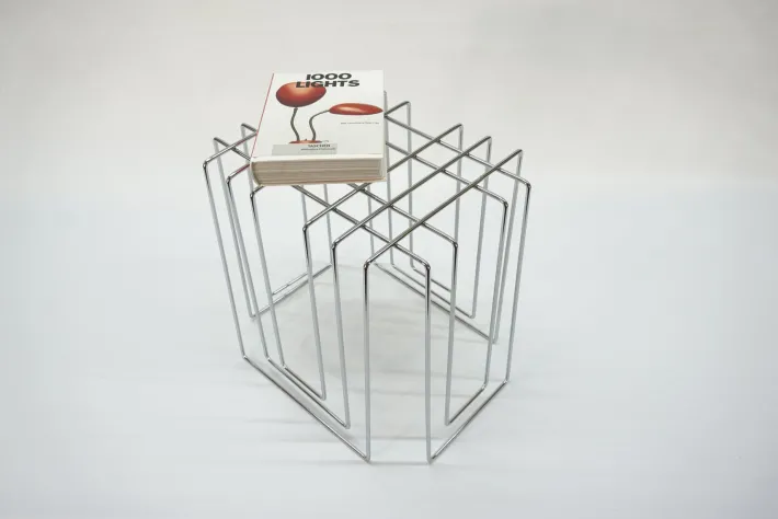 Pamono Vintage Magazine Holder by Willi Glaeser Discount