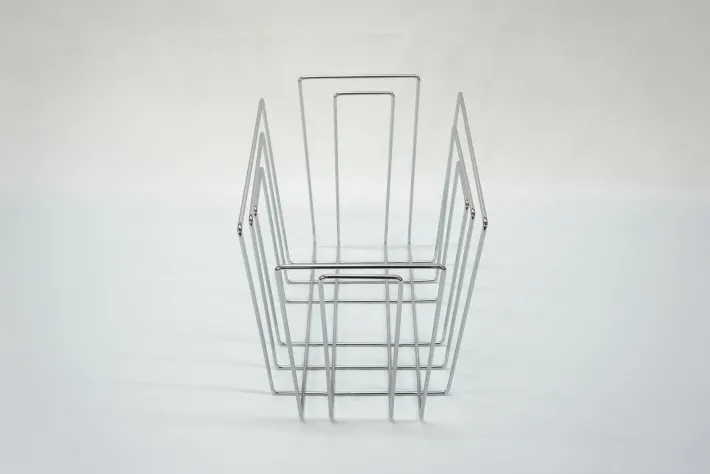 Pamono Vintage Magazine Holder by Willi Glaeser Discount