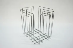 Pamono Vintage Magazine Holder by Willi Glaeser Discount