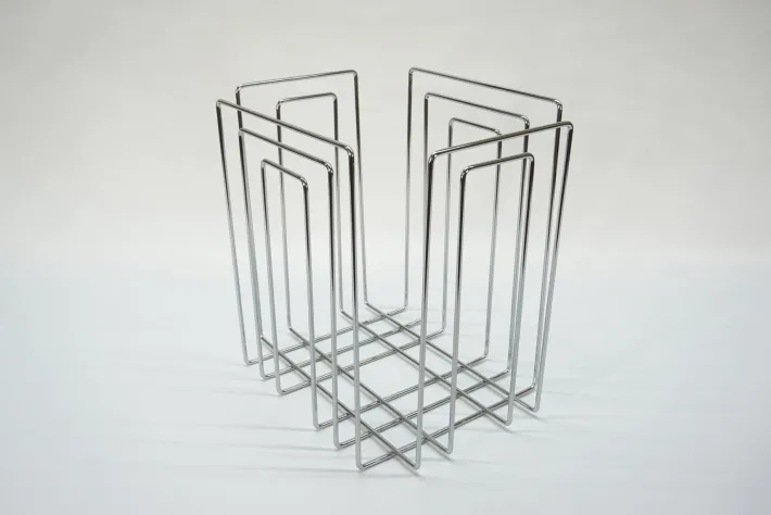 Pamono Vintage Magazine Holder by Willi Glaeser Discount