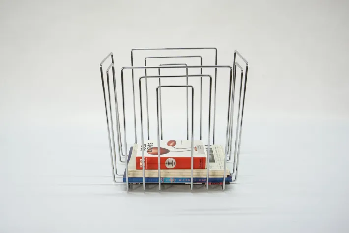 Pamono Vintage Magazine Holder by Willi Glaeser Discount
