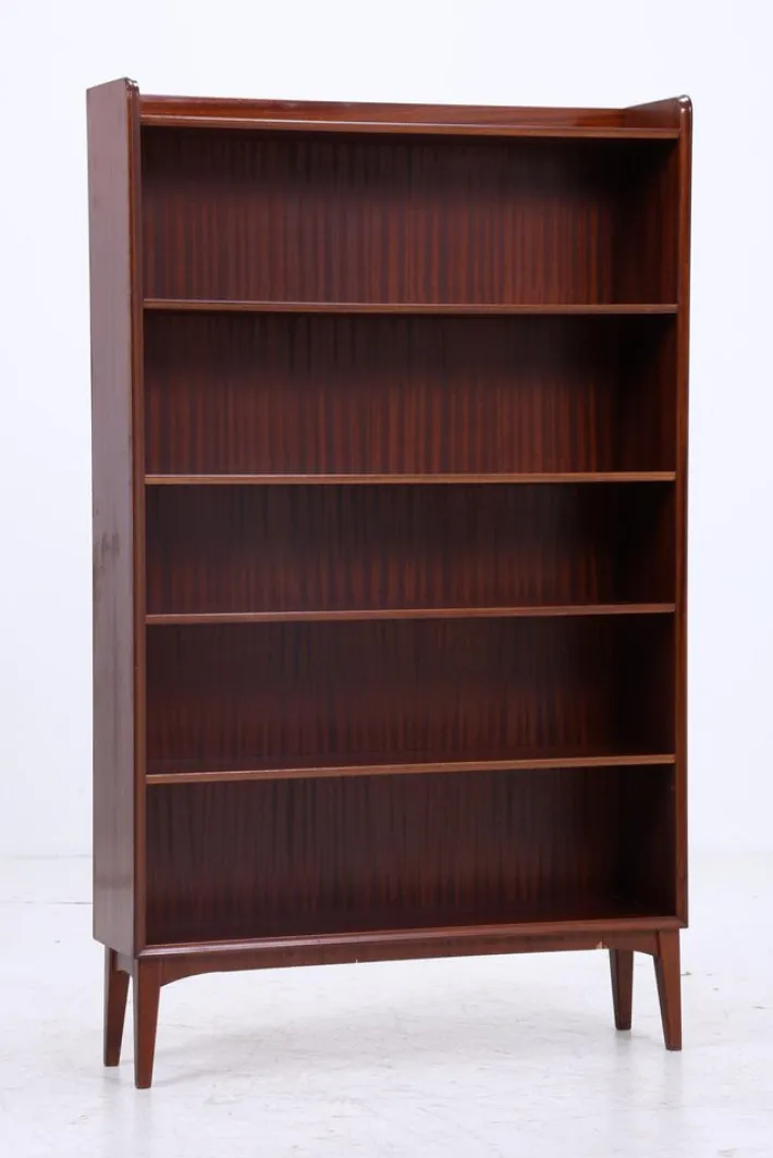 Pamono Vintage Mahogany Bookcase, 1960s Outlet