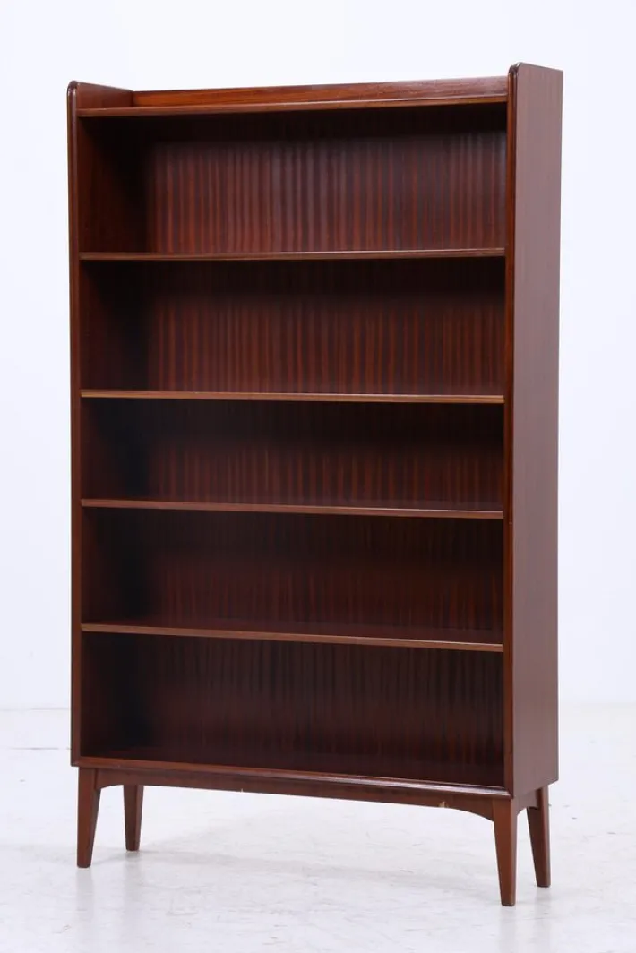 Pamono Vintage Mahogany Bookcase, 1960s Outlet
