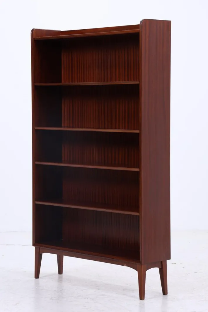 Pamono Vintage Mahogany Bookcase, 1960s Outlet