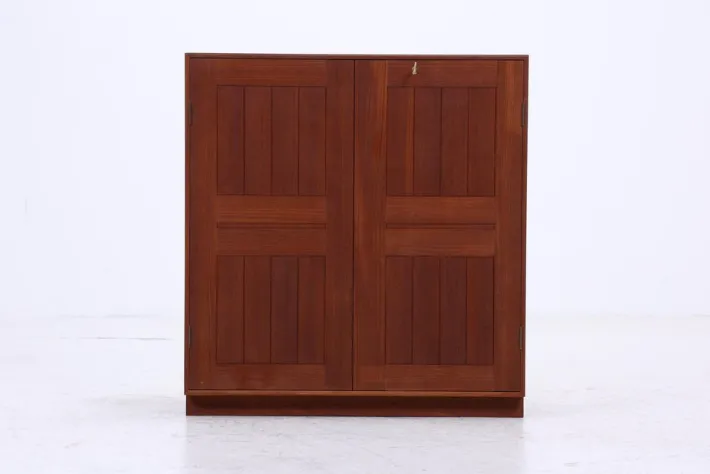 Pamono Vintage Mahogany Cabinet by Mogens Koch for Rud Rasmusson, 1980s Clearance