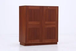 Pamono Vintage Mahogany Cabinet by Mogens Koch for Rud Rasmusson, 1980s Clearance
