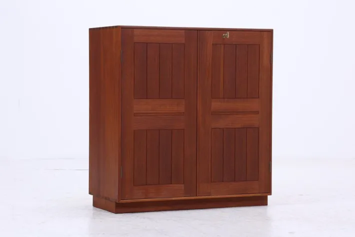 Pamono Vintage Mahogany Cabinet by Mogens Koch for Rud Rasmusson, 1980s Clearance