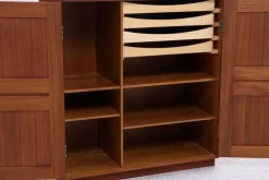 Pamono Vintage Mahogany Cabinet by Mogens Koch for Rud Rasmusson, 1980s Clearance