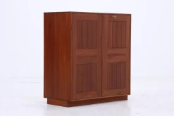 Pamono Vintage Mahogany Cabinet by Mogens Koch for Rud Rasmusson, 1980s Clearance