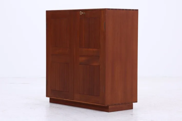 Pamono Vintage Mahogany Cabinet by Mogens Koch for Rud Rasmusson, 1980s Clearance