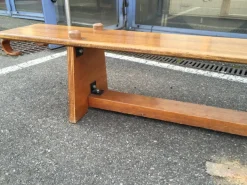 Pamono Vintage Mahogany Gymnastics Bench, 1950s Discount