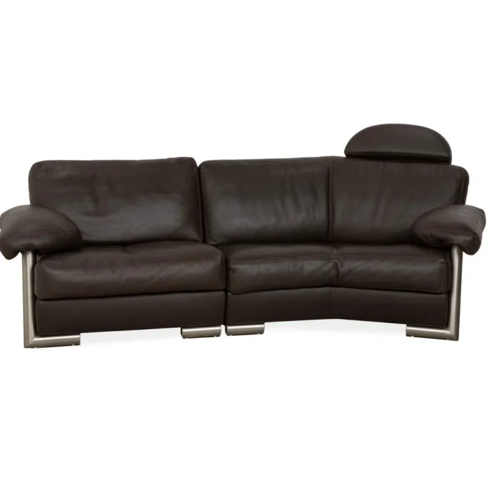 Pamono Vintage Medea Four-Seater Sofa in Leather by Artanova Clearance