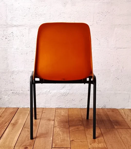 Pamono Vintage Meeting Chair in Orange Plastic Online