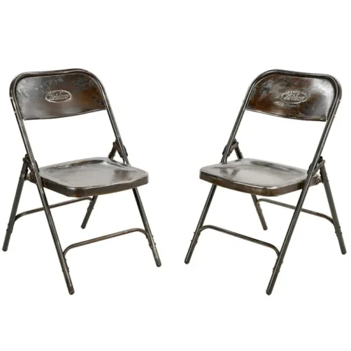 Pamono Vintage Metal Folding Chair Clearance