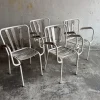 Pamono Vintage Metal Garden Chairs, Set of 4 Hot