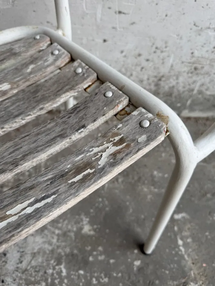 Pamono Vintage Metal Garden Chairs, Set of 4 Hot