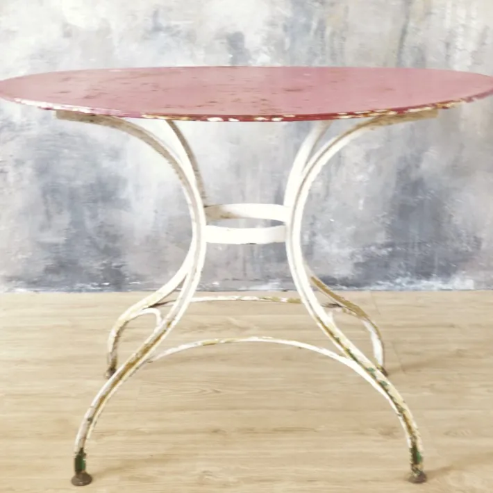 Pamono Vintage Metal Garden Table, 1950s