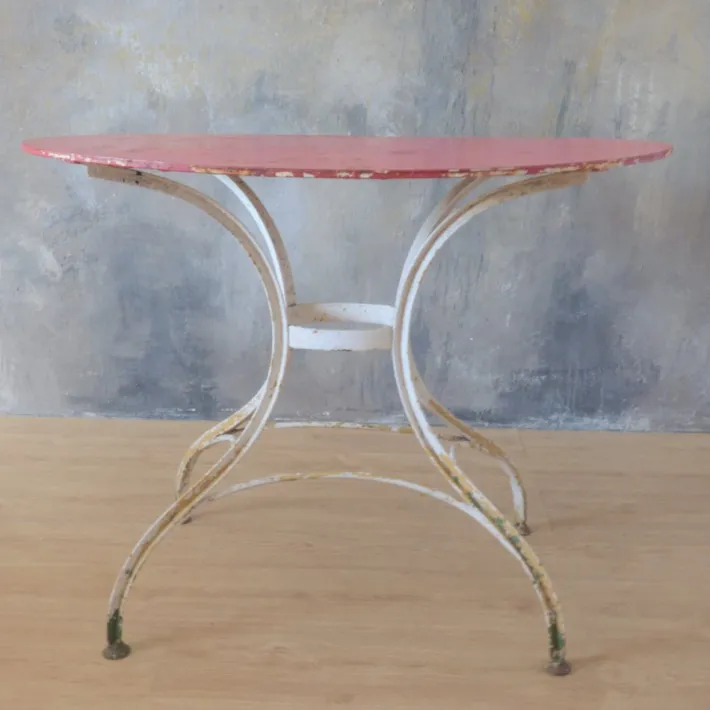 Pamono Vintage Metal Garden Table, 1950s