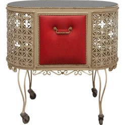 Pamono Vintage Metal Serving Table by Mathieu Matégot, 1956 Sale