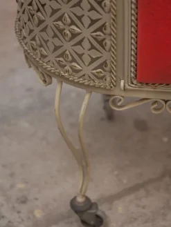 Pamono Vintage Metal Serving Table by Mathieu Matégot, 1956 Sale