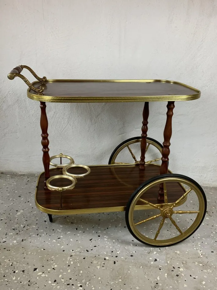Pamono Vintage Mid-Century Drink Trolley, 1960s / 70s Sale