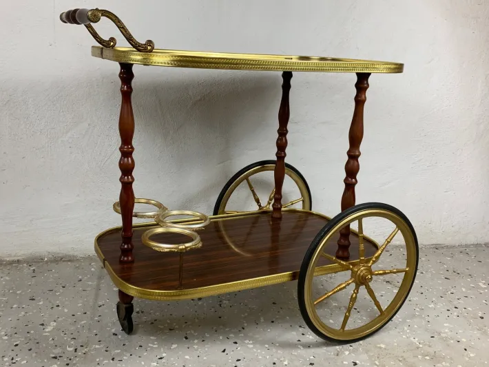 Pamono Vintage Mid-Century Drink Trolley, 1960s / 70s Sale