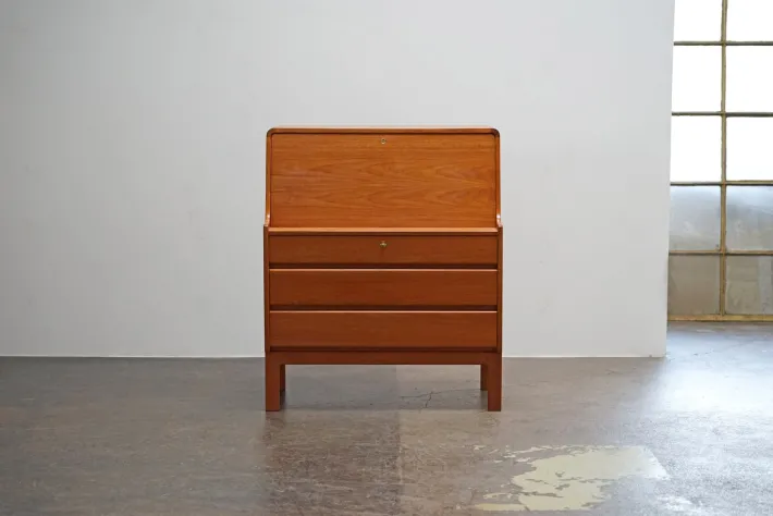 Pamono Vintage Model 88 Secretaire Desk by Arne Wahl Iversen for Vinde Møbelfabrik, 1960s