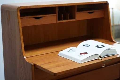 Pamono Vintage Model 88 Secretaire Desk by Arne Wahl Iversen for Vinde Møbelfabrik, 1960s