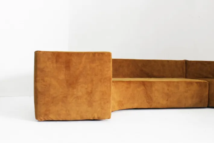 Pamono Vintage Modular Corner Sofa from Giovannetti Collezioni, 1990s, Set of 2 New