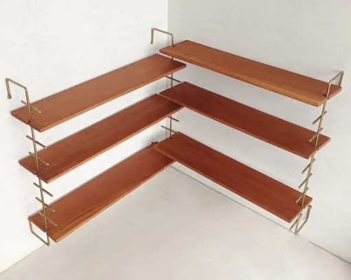 Pamono Vintage Modular Teak Shelves, 1970s Online