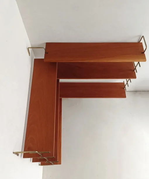 Pamono Vintage Modular Teak Shelves, 1970s Online