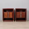 Pamono Vintage Nightstands in Rosewood, 1960s, Set of 2 New