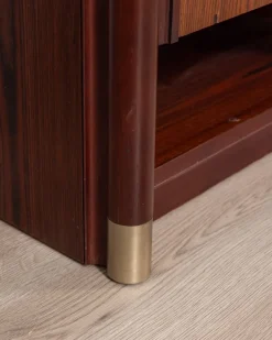 Pamono Vintage Nightstands in Rosewood, 1960s, Set of 2 New
