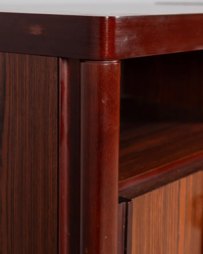 Pamono Vintage Nightstands in Rosewood, 1960s, Set of 2 New