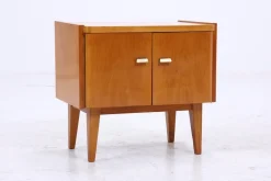 Pamono Vintage Nightstands in Wood, 1960s, Set of 2