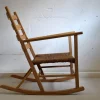 Pamono Vintage Norwegian Pine Rocking Chair, 1930s Clearance