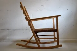 Pamono Vintage Norwegian Pine Rocking Chair, 1930s Clearance