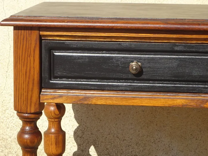 Pamono Vintage Oak Bedside Table, 1980s Best