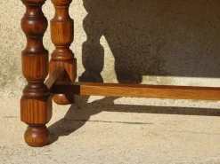 Pamono Vintage Oak Bedside Table, 1980s Best