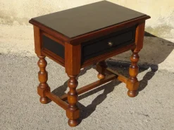 Pamono Vintage Oak Bedside Table, 1980s Best