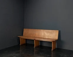 Pamono Vintage Oak Bench, 1960s Clearance