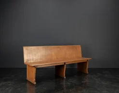 Pamono Vintage Oak Bench, 1960s Clearance