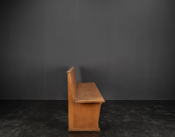 Pamono Vintage Oak Bench, 1960s Clearance