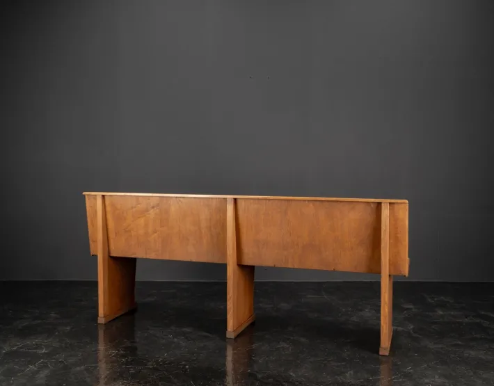 Pamono Vintage Oak Bench, 1960s Clearance