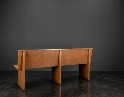 Pamono Vintage Oak Bench, 1960s Clearance