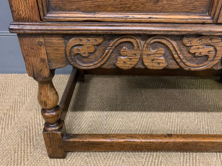 Pamono Vintage Oak Bureau, 1910 Clearance