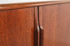 Pamono Vintage Oak Cabinet with Drawers, 1930s Hot