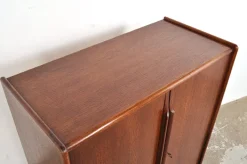 Pamono Vintage Oak Cabinet with Drawers, 1930s Hot