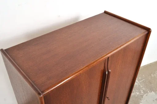 Pamono Vintage Oak Cabinet with Drawers, 1930s Hot