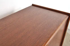 Pamono Vintage Oak Cabinet with Drawers, 1930s Hot